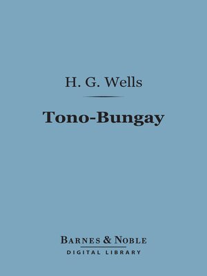 cover image of Tono-Bungay (Barnes & Noble Digital Library)
